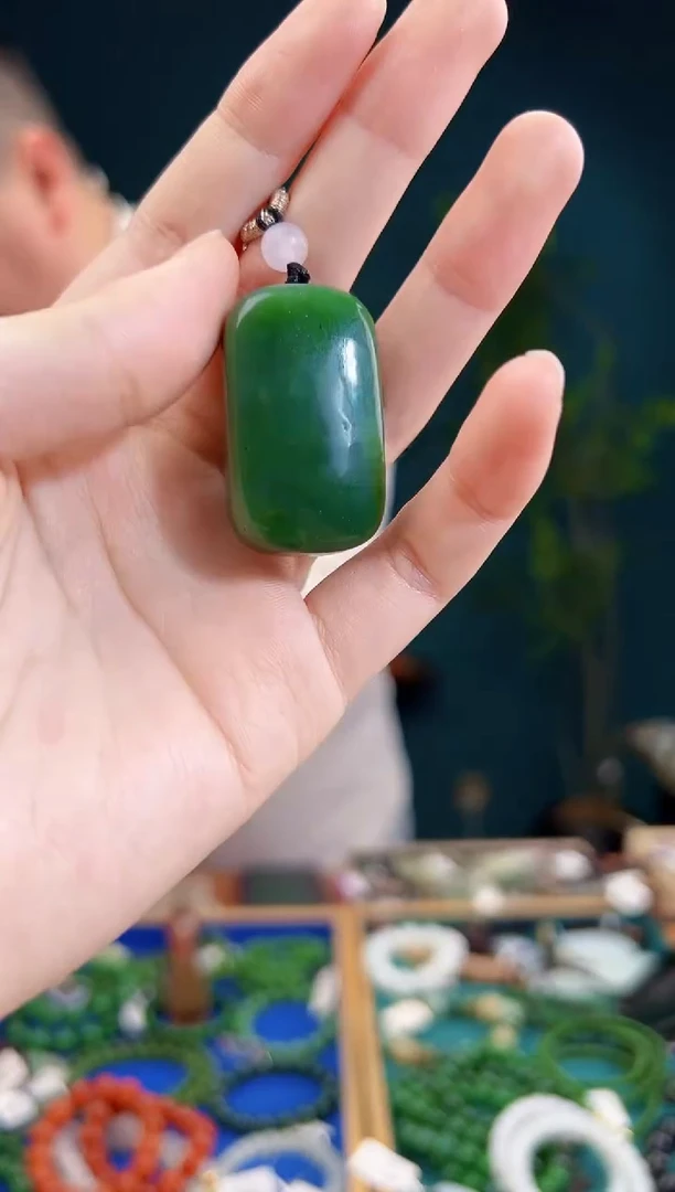 颈饰未镶嵌和田玉 一物一证 拍一单发一个