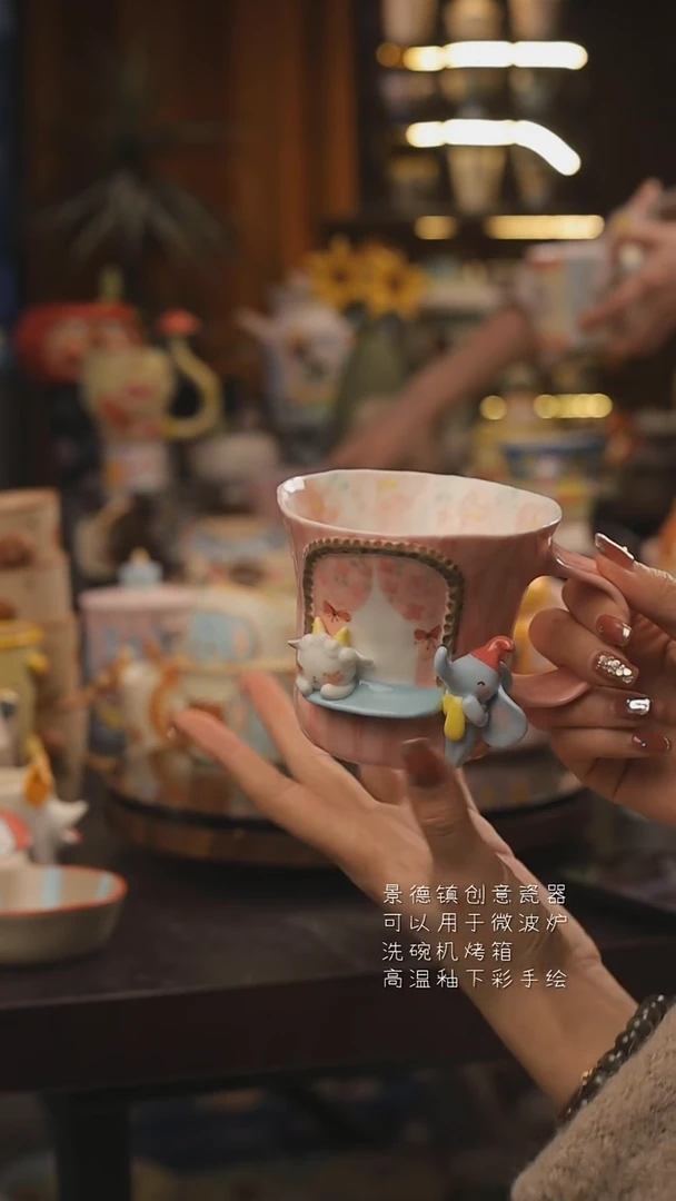 景德镇釉下彩绘设计师款式陶瓷