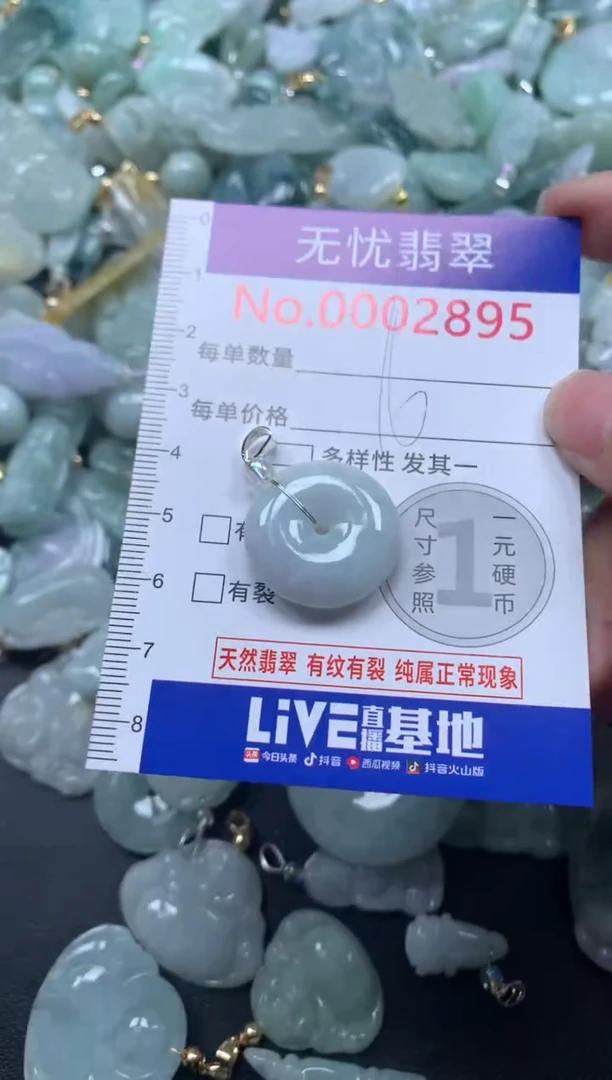 颈饰未镶嵌翡翠2895