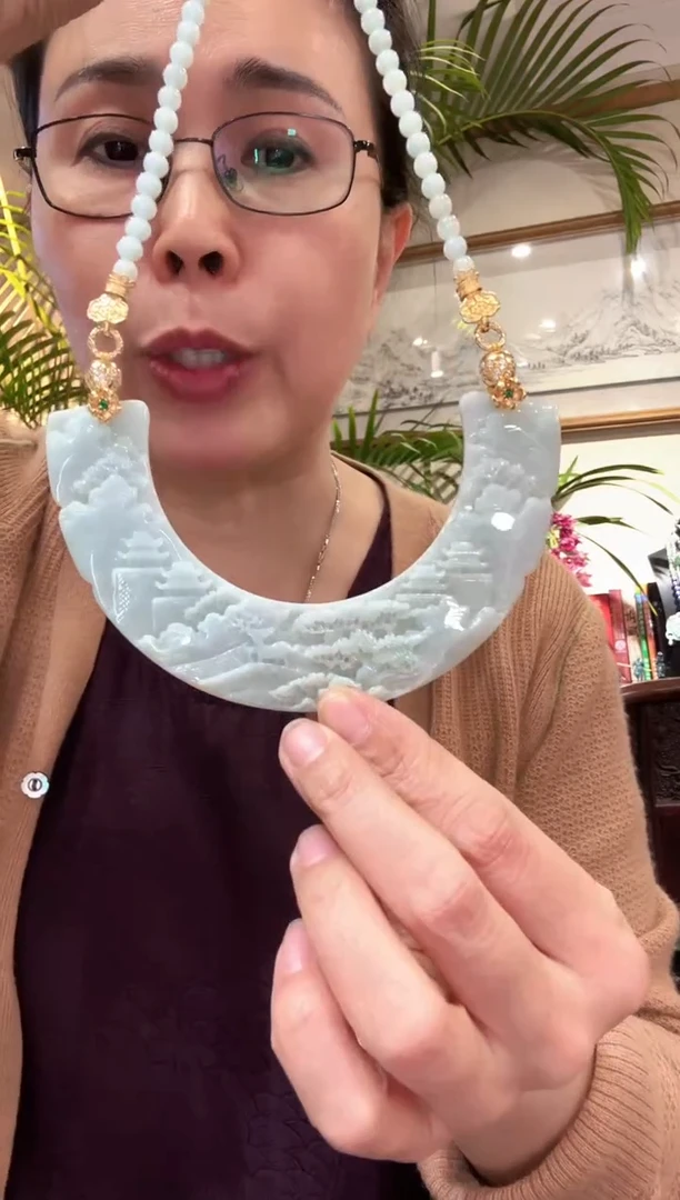 【闪购商品】翡翠颈饰未镶嵌国风