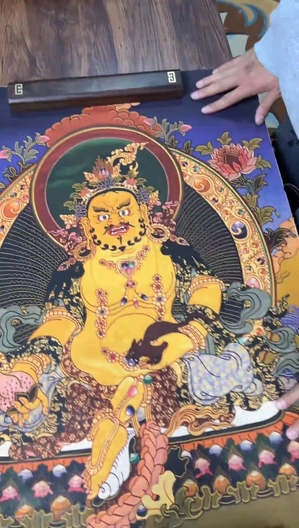 卷轴画晓晓的唐卡tk16