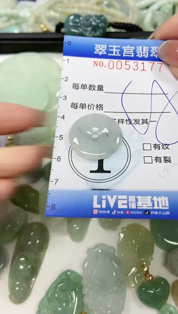 【闪购商品】翡翠颈饰未镶嵌闪购0053177