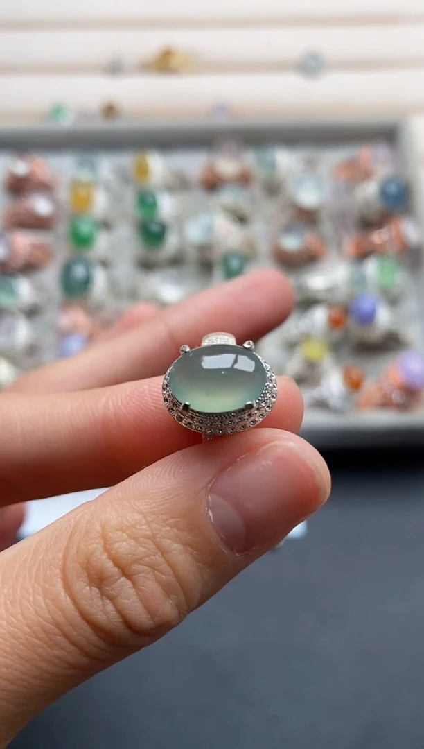 未镶嵌戒指翡翠555555+3