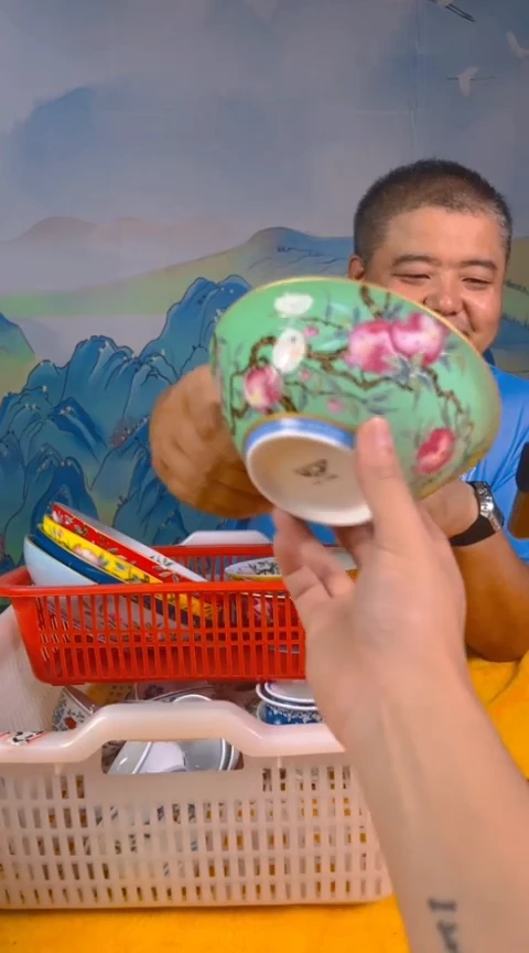 摆件景德镇陶瓷青花摆件39