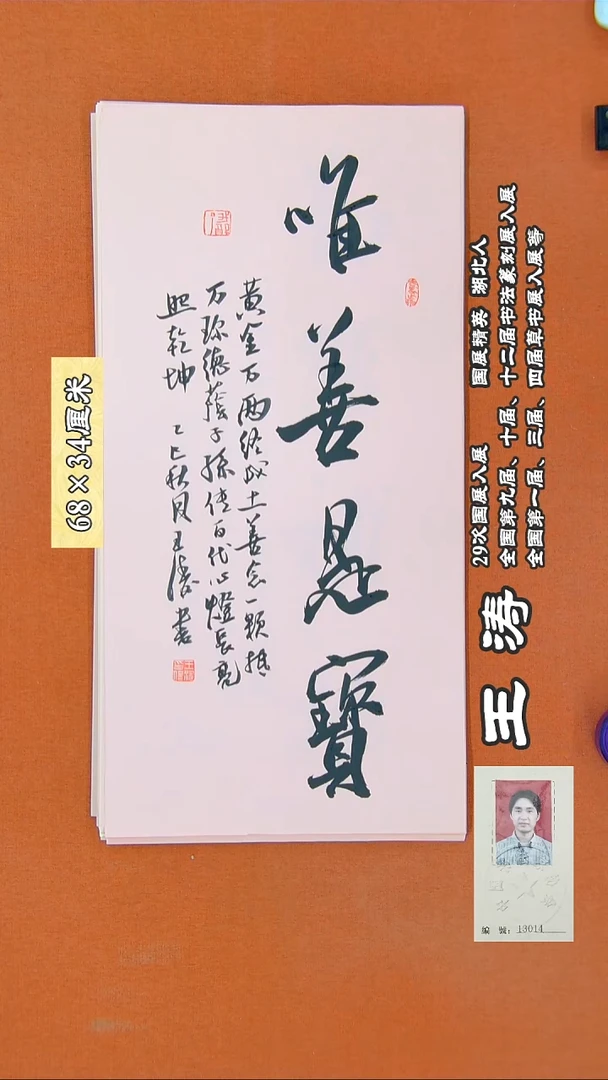 书法9R王涛书法作品