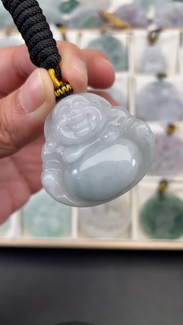 颈饰未镶嵌翡翠天然缅甸翡翠A货236