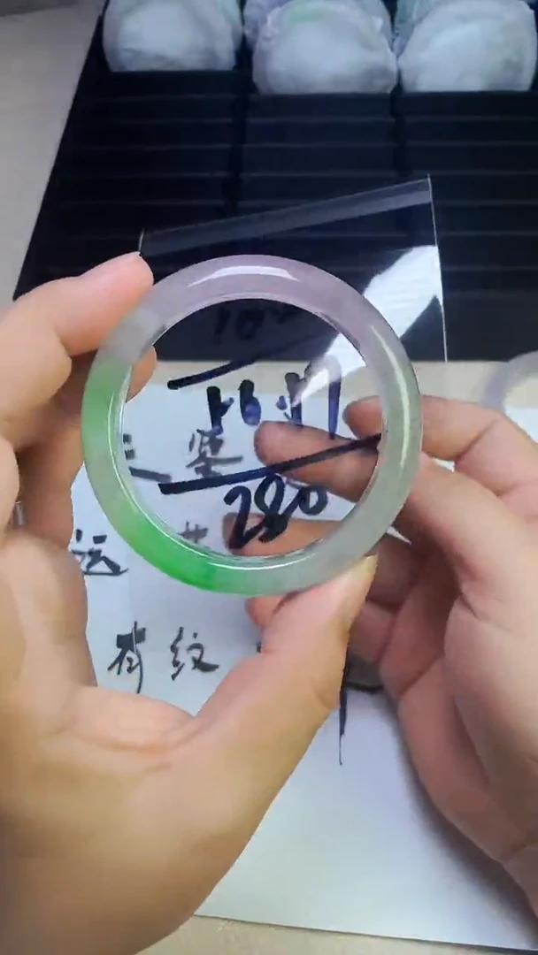 缅风美人翠手镯100