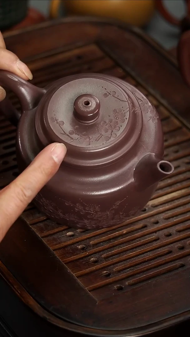茶壶紫砂宜兴紫砂天青德钟200毫升