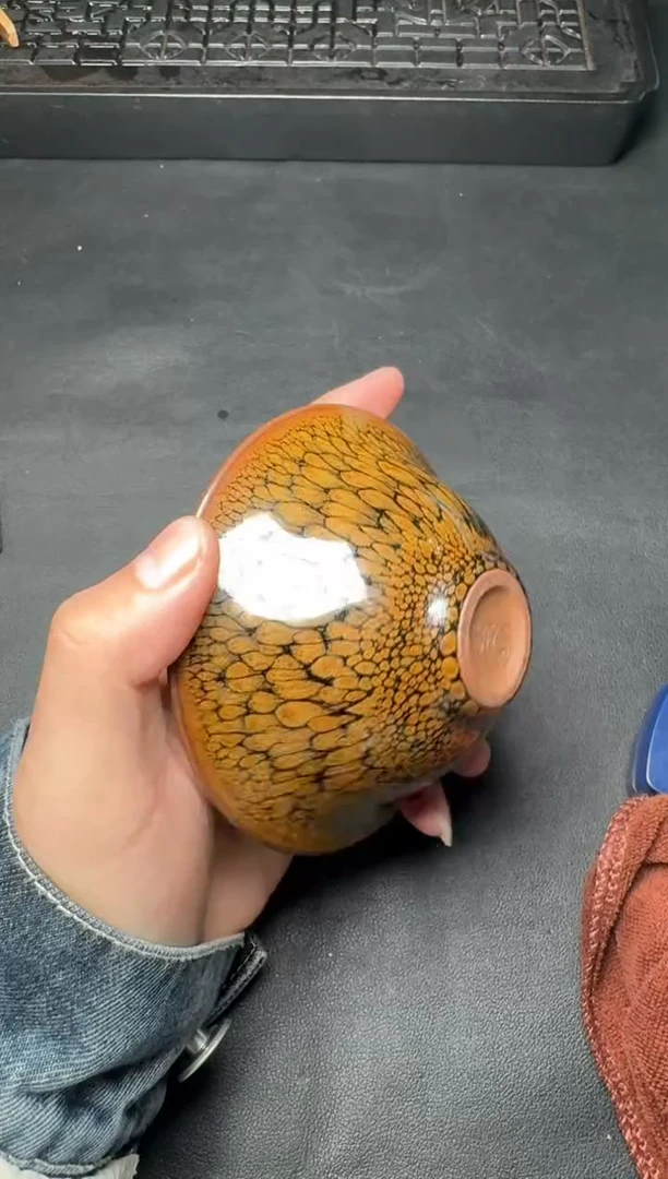 【闪购商品】茶盏何定欣鹧鸪斑77