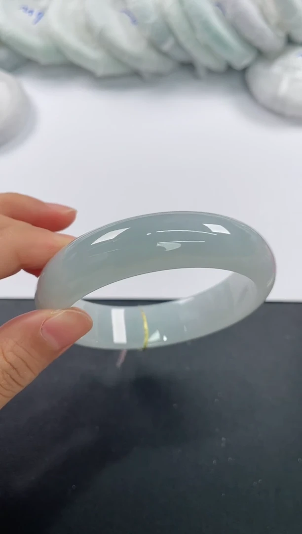 未镶嵌定制翡翠基地发货H 8253 61+