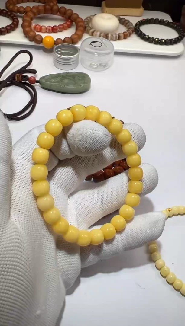 【闪购商品】琥珀手链未镶嵌蜜蜡单圈