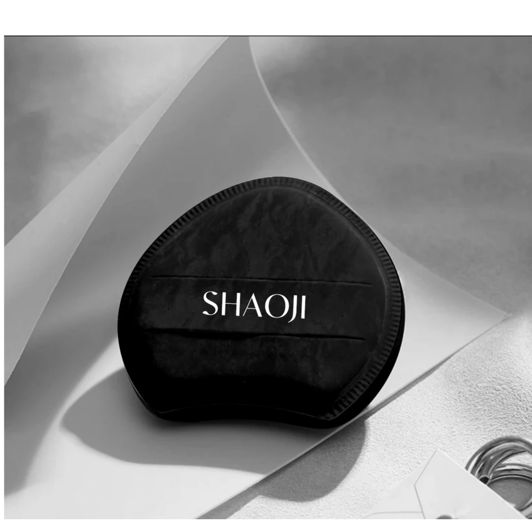 【主播补贴】粉丝到手2 SHAOJI少肌黑粉扑 不易吃粉 细腻 干湿两用