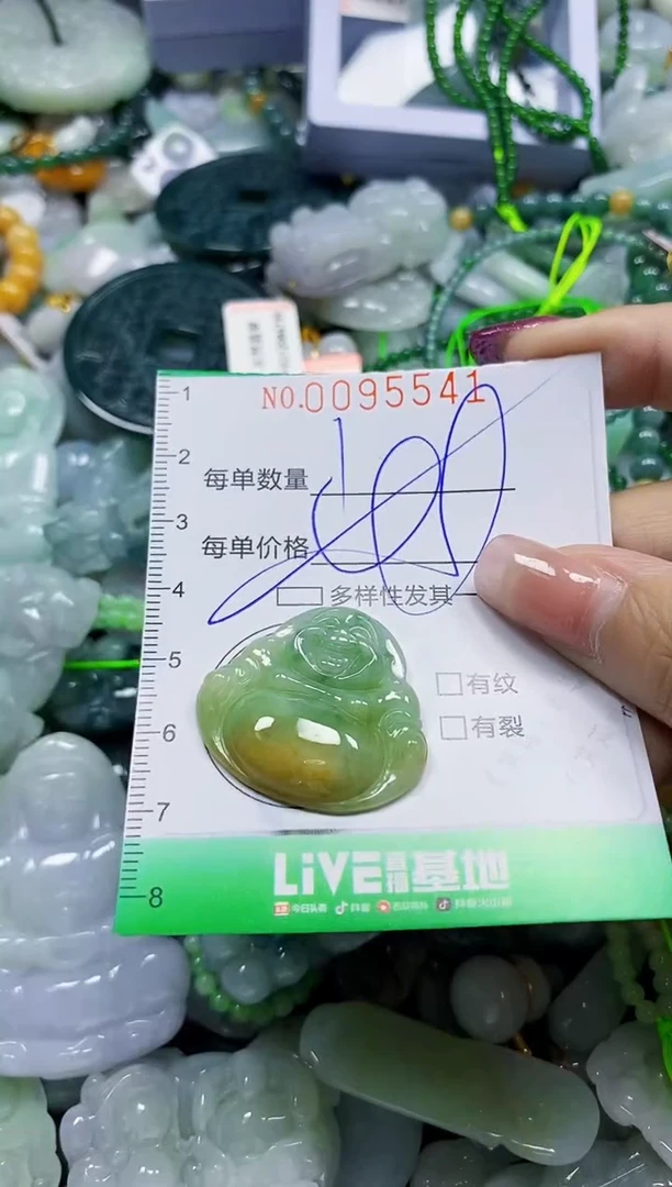 颈饰未镶嵌翡翠翡翠闪购Y0095541多样性发其一