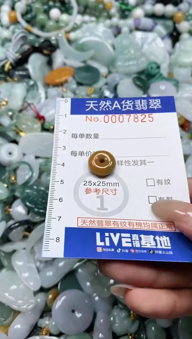 翡翠未镶嵌颈饰闪购0007825