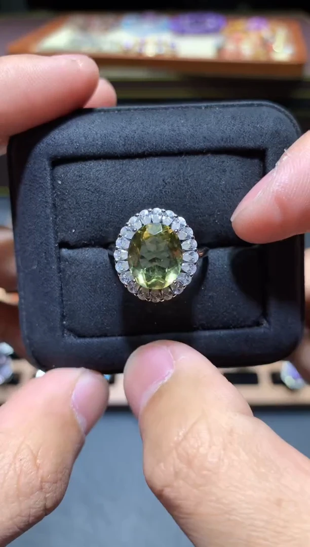 【闪购商品】水晶戒指未镶嵌T117【所见即所得】