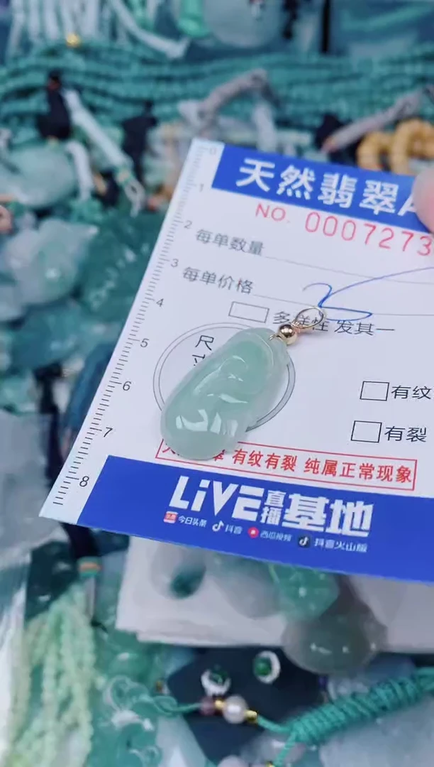 颈饰未镶嵌翡翠00007273
