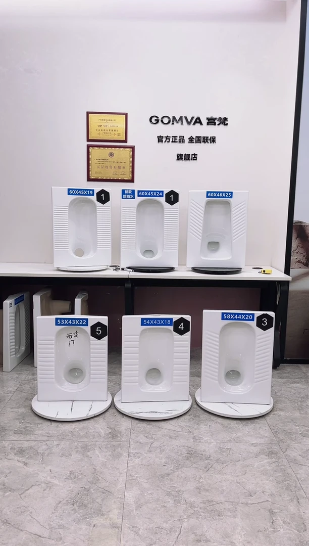 闯**湖蹲便器加水箱