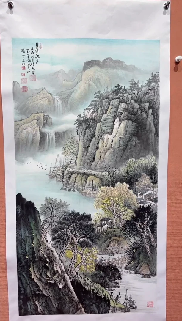 国画师立照老师国画作品