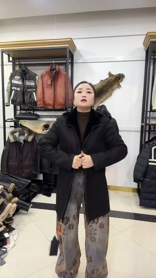 羊皮皮毛一体110-130斤