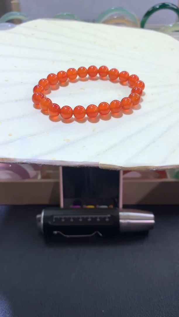 【闪购商品】玛瑙/玉髓手镯未镶嵌04885