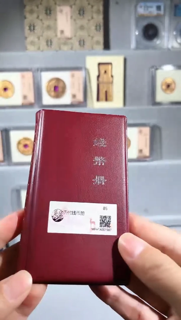铜五**嘍觅泉评级钱币册共12枚