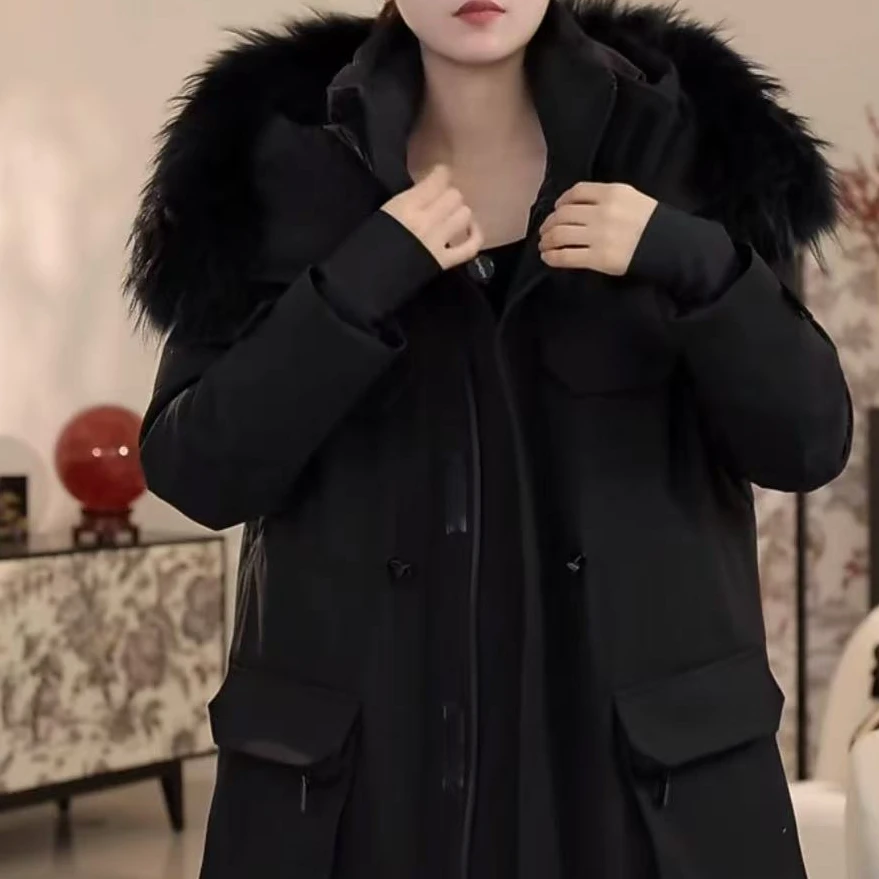 新款冬季鹅绒羽绒服女678
