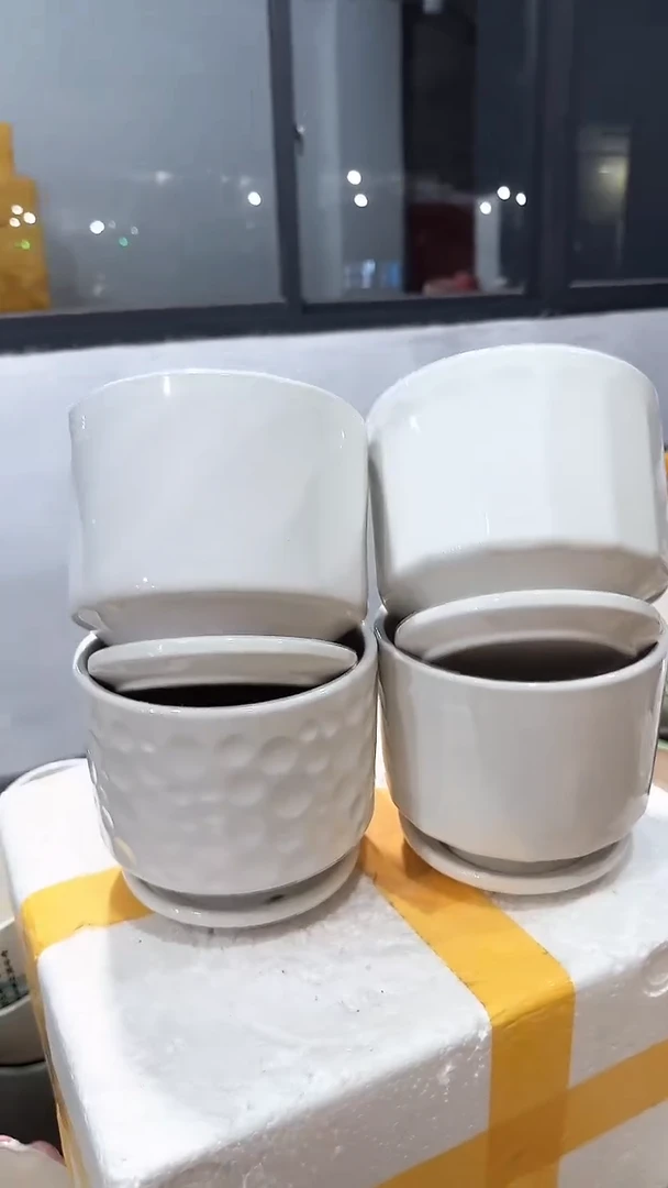 高温陶瓷花盆+14-16