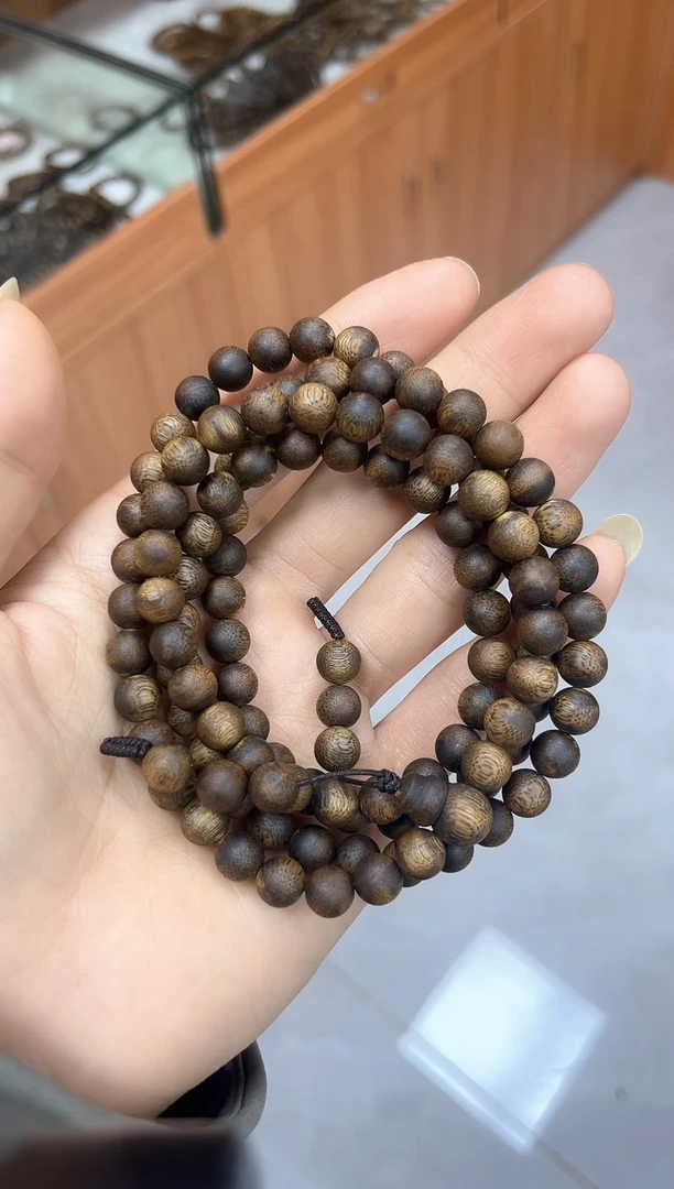 【闪购商品】沉香沉香木制品卡8单圈27克多样性发一