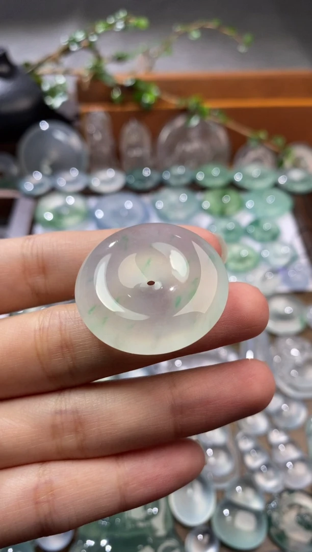 吊坠(不含链)未镶嵌翡翠扣子