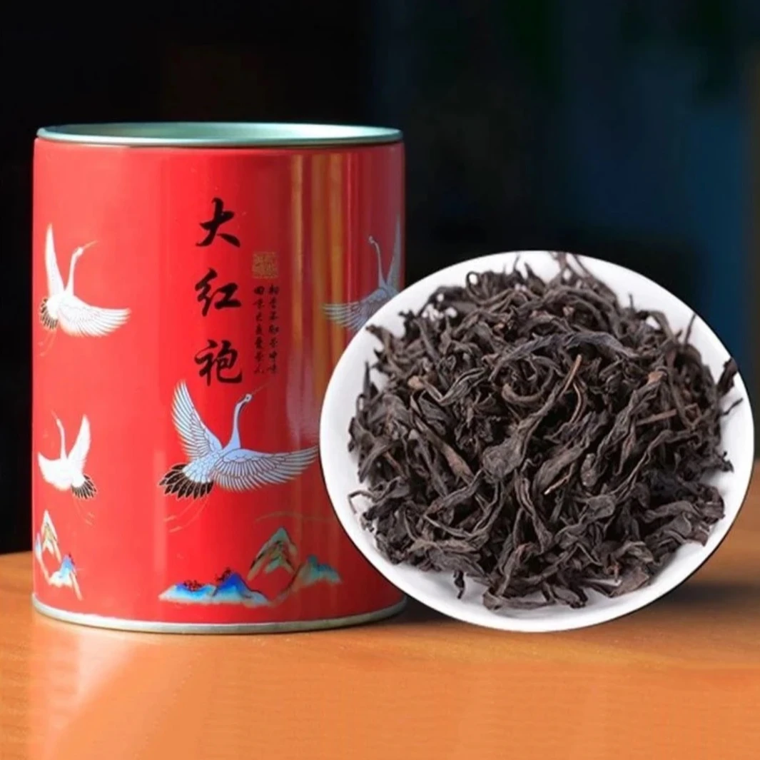 芳松里大红袍新茶茶叶批发岩茶小罐装50g