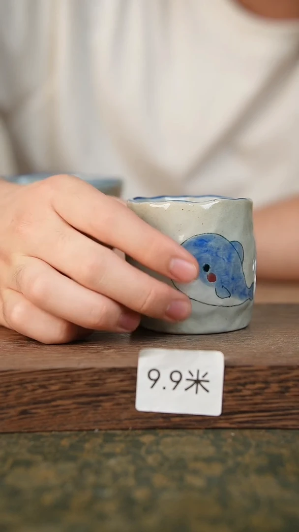 摆件泥垚手作 景德镇手工手绘器物