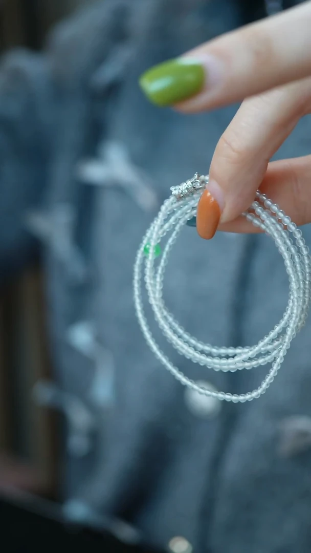 未镶嵌手串翡翠40-2.5mm珠串/姿/1