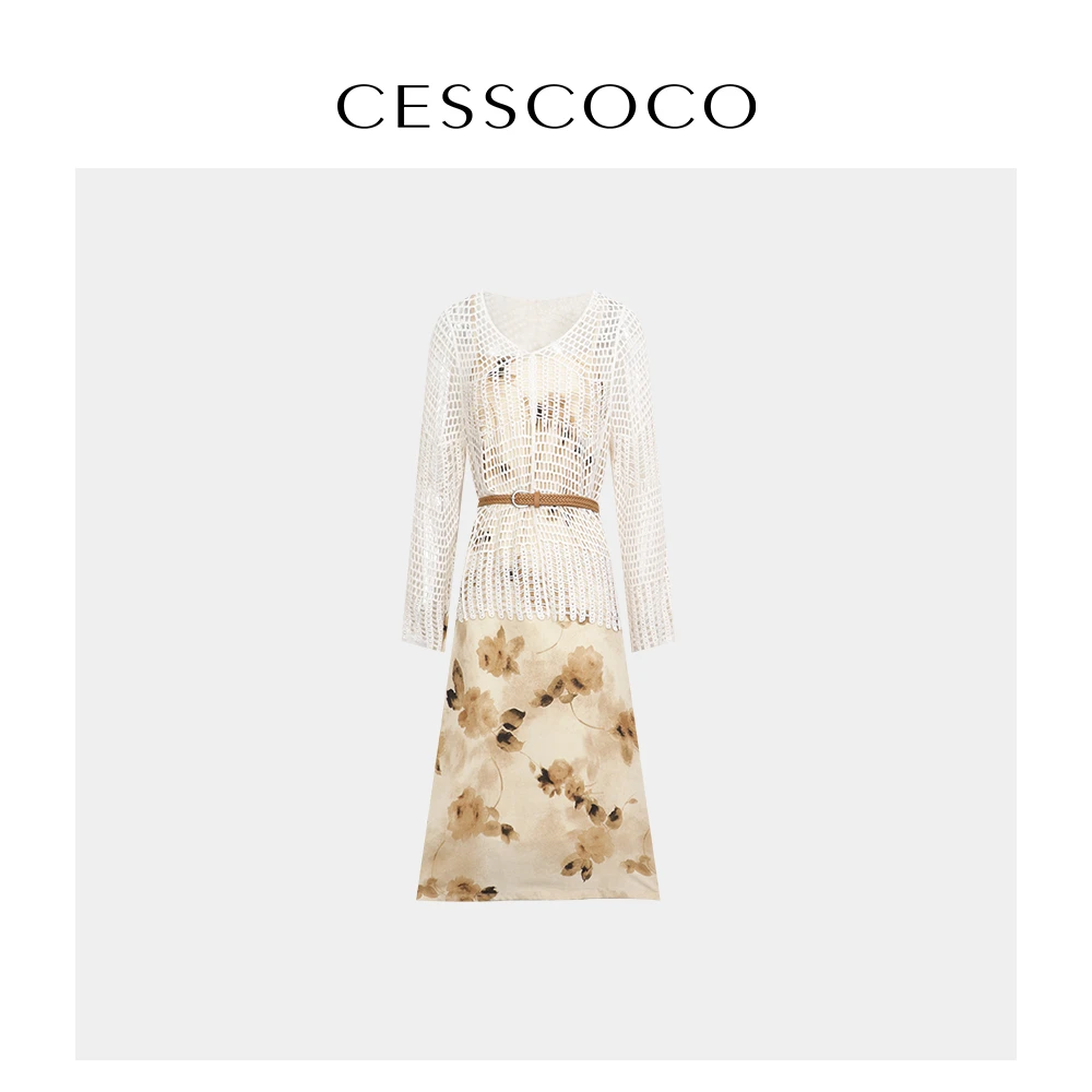 【丽公主专属】【CESSCOCO】两件套连衣裙 S2D340241