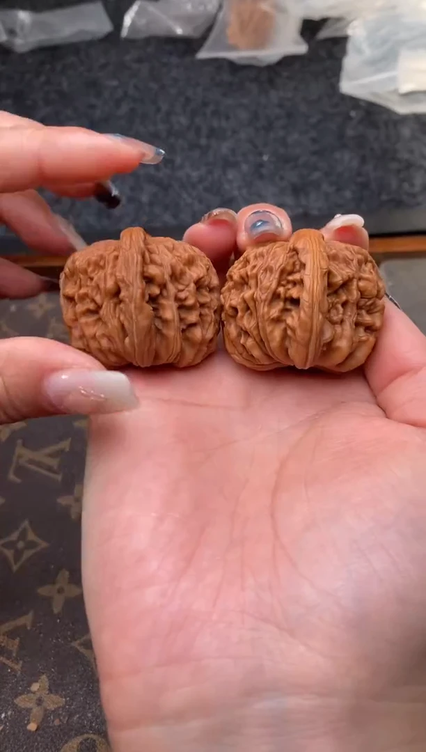 把件文玩核桃B336号45尺四座楼