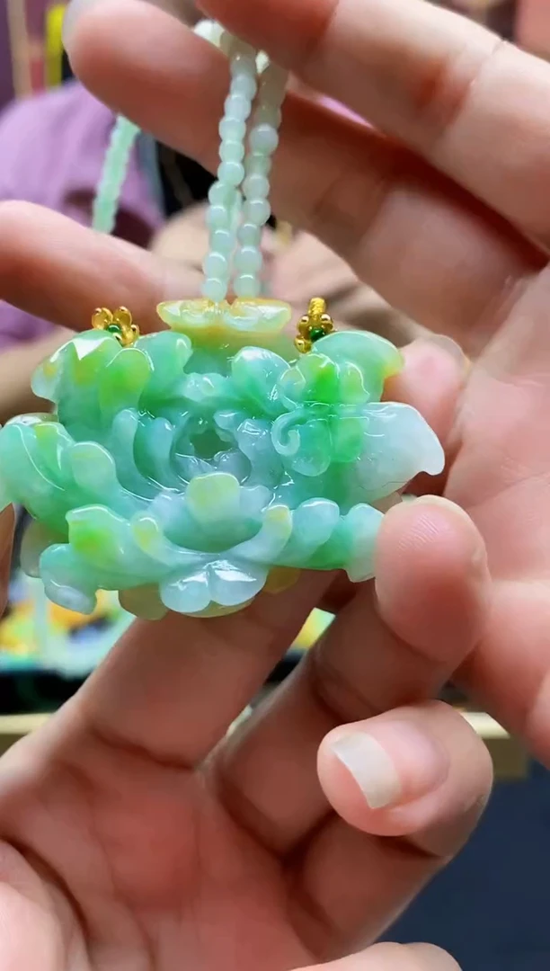 颈饰未镶嵌翡翠翡翠吊坠