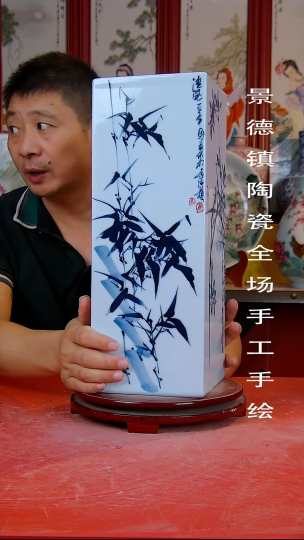 摆件景德镇陶瓷 全场手工手绘2