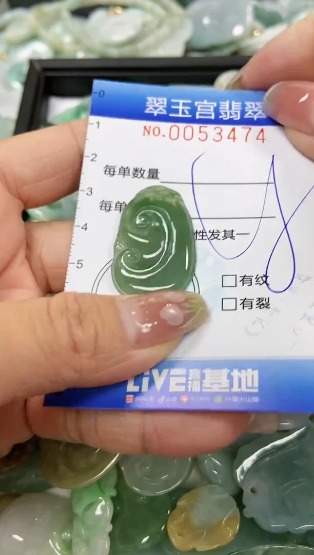 【闪购商品】翡翠颈饰未镶嵌闪购0053474