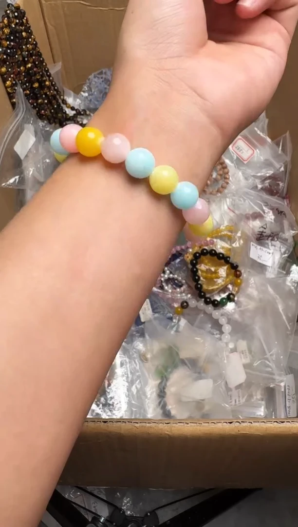 玛瑙/玉髓手链合金上