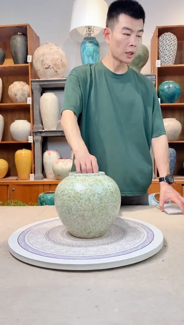 瓶陶瓷花瓶   春意盎然 小号 正品