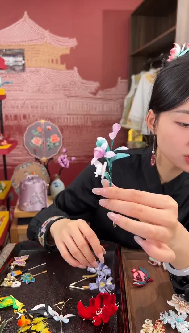 【闪购商品】刺绣苏绣世家非遗手工（胸针）