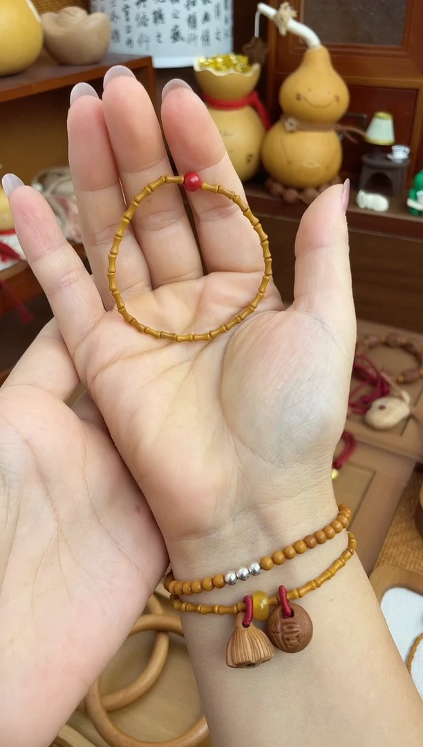 竹节手串一物一拍莎莎款
