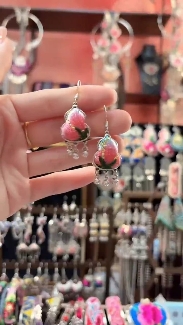 织绣 云织谣民族风精美饰品   129