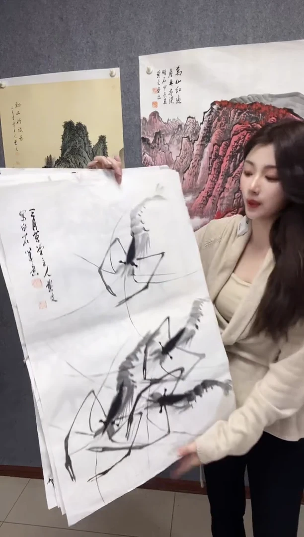 【闪购商品】国画开播福利手绘花鸟国画