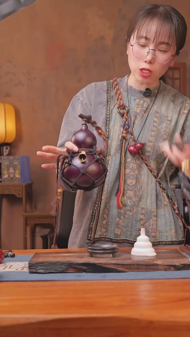 1774号链接精品大漆葫芦现货现发[一物一拍]