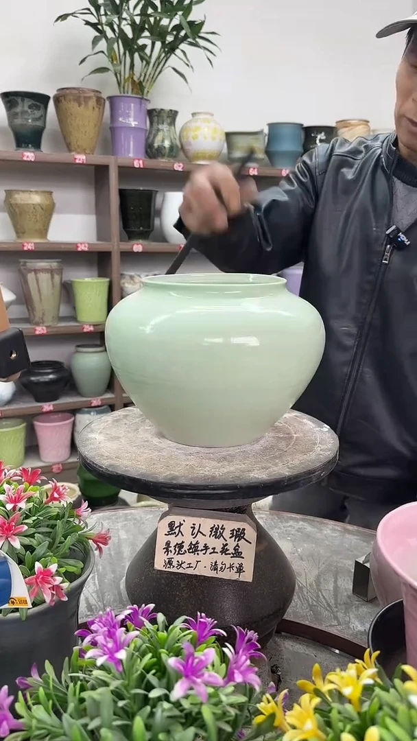 12-22-高18口16瑕-花盆