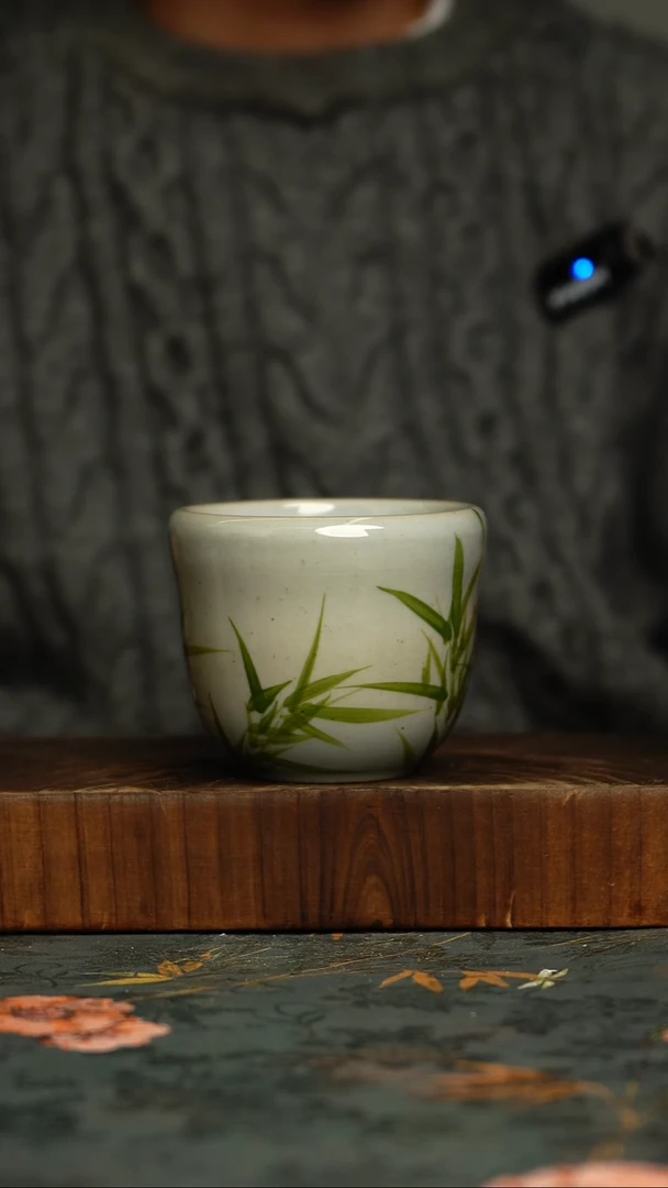 瓷片釉下彩手工手绘同款陶器