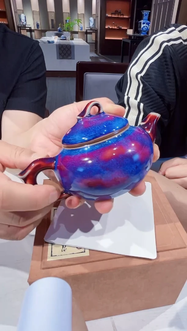 盖碗瓷博会钧瓷专场126