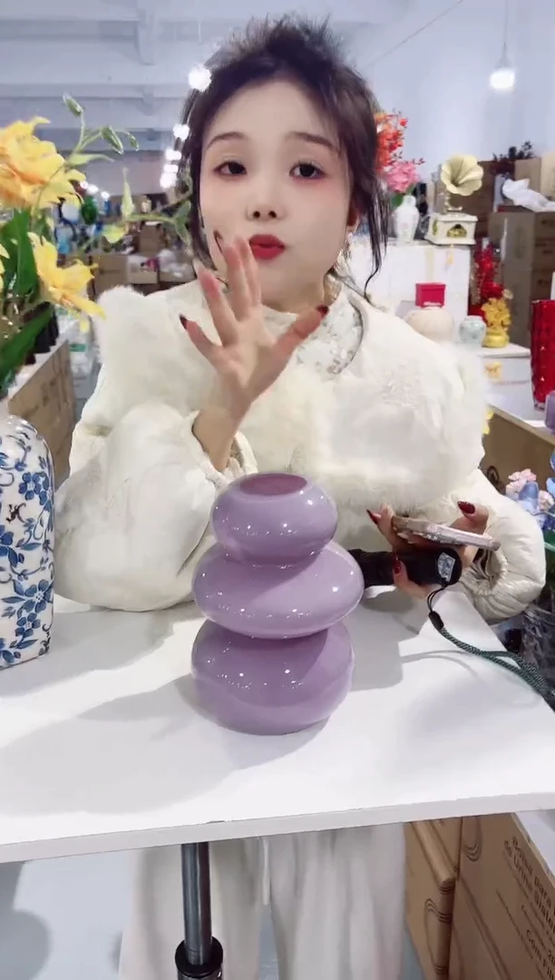 【闪购商品】玻璃私花主义花瓶厂--R1V6