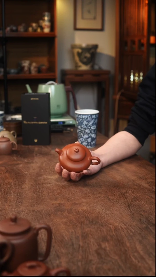 茶壶紫砂神**徒雅隽 复刻 器而不舍 欢喜