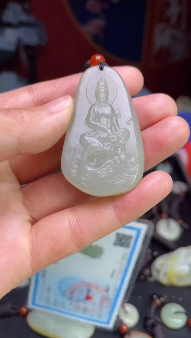 颈饰未镶嵌和田玉3